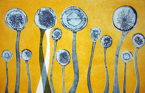 Ice Flowers (Yellow) - Tessa Horrocks